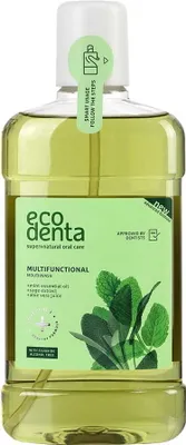 Produktbild von Mundwasser Salbei Aloe und Minze 500 ml BIOK LABORATORIJA