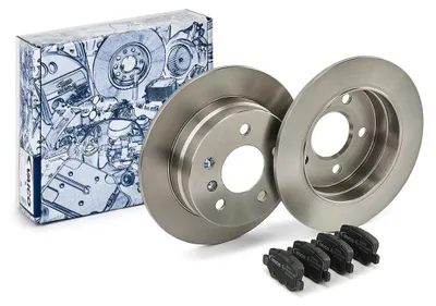 Produktbild von VAICO Bremsenset Hinten Bremsscheiben Beläge Satz passend für MERCEDES-BENZ A-Klasse (W169) 258mm