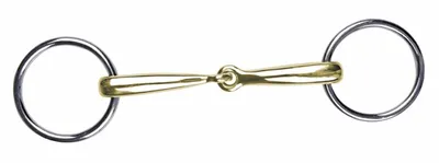 Produktbild von Unterlegtrense aus Argentan, 14 mm, Groesse:55 mm/ 125 weite
