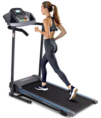 Zdjęcie produktu dla Loopband – składany bieżnia – urządzenie fitness – bieżnia do biegania – bieżnia do chodzenia – czarny – kompaktowa konstrukcja