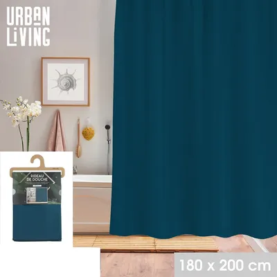 Produktbild von Urban Living Duschvorhang BARNEY´S Dusch-Vorhang 153317 blau