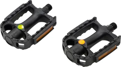 Produktbild von Fahrrad Pedale MTB Kunststoff Pedalen Reflektor ATB Trekking City Bike
