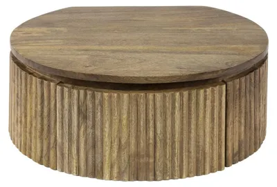 Produktbild von AnLi Style Nachttisch Wave rund 1L