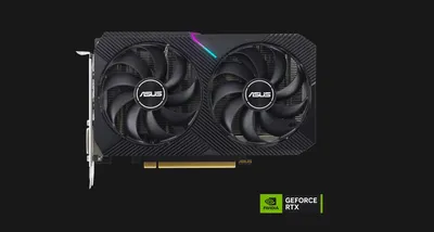 Produktbild von ASUS Dual -RTX3050-O8G-V2 NVIDIA GeForce RTX 3050 8 GB GDDR6