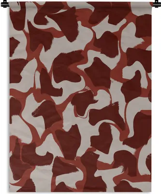 Produktbild von MuchoWow® Wandteppich Wandbehang Abstrakt - Braun - Farben - Pastell 150x200 cm Tapisserie Dekoration Wandtuch - Wandaufhängung - Moderner