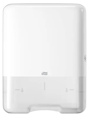 Immagine prodotto di Distributore Tork per asciugamani a zig-zag, bianco H3, design Elevation, 553000