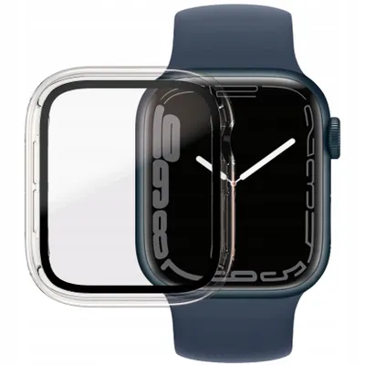 Produktbild von PanzerGlass ® Full body Case Apple Watch Series 9 | 8 | 7 | 45mm | Transparent, Apple, Apple - Watch Series 7 45mm, Apple - Watch Series 8 45mm, Trockene Anwendung, Kratzresistent, Schockresistent, Transparent, 1 Stück(e)