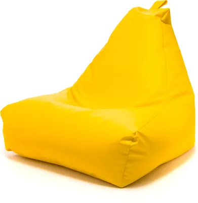 Obrázek produktu pro Ecopuf Keiko, sedací vak, sedací vak, venkovní køeslo Pouf, sedací vak, Citronovì žlutá E18, S