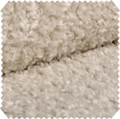 Produktbild von novely® ROLAND Bouclé-Stoff kuschelweicher Möbelstoff Volumen Polsterstoff | Meterware | 1lfm - Farbe: 02 Beige