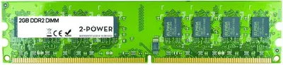 Immagine prodotto di 2-Power MEM1302A memoria 2 GB 1 x 2 GB DDR2 800 MHz
