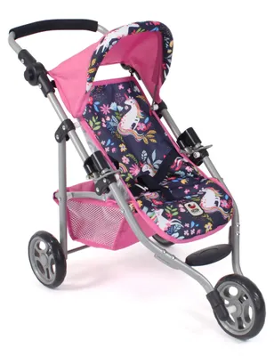 Obrázek produktu pro Kočárek pro panenky "LOLA" jednorožec - Kočárek pro panenky