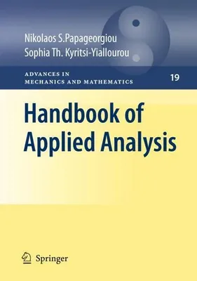 Immagine prodotto di Handbook of Applied Analysis
