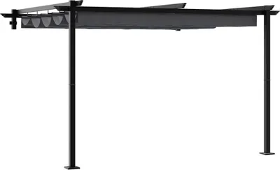 Image de Pavillon 300 x 300 x 200 cm Anthracite Polyester