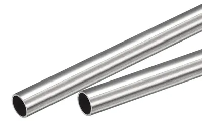 2er-Pack Edelstahl-Kapillarrohr 10 mm x 0,7 mm, 250 mm Länge