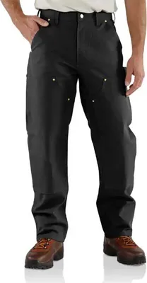 Zdjęcie produktu dla Spodnie robocze Carhartt Double Front B01, kolor:czarny, rozmiar:W38/L32