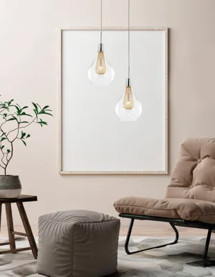 Produktbild von Nova Luce FILO Pendelleuchte G9 Gold 120x16cm dimmbar 1500202811