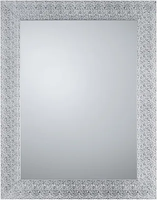 Produktbild von Wandspiegel FARINA mit Silberrahmen 55x70cm