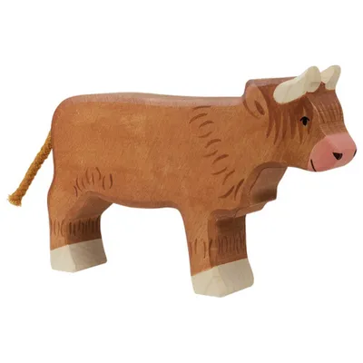 Obrázok produktu pre HOLZTIGER Škótsky horský dobytok z dreva - stojaci
