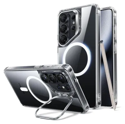 Obrázok produktu pre ESR – Classic Hybrid HaloLock Kickstand puzdro so stojanom pre Samsung Galaxy S26 Ultra – číre