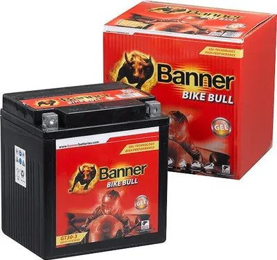 Produktbild von Banner Batterie Bike Bull GEL 53001, 12V, 30Ah für Motorrad