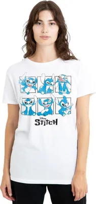 Obrázek produktu pro Lilo & Stitch - dámské tričko TV20224 (XL) (Bílá)