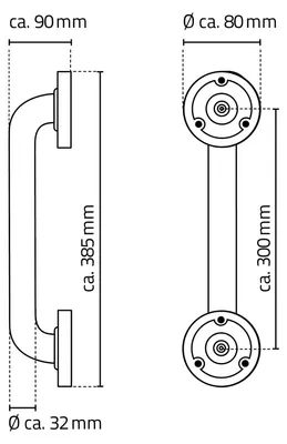 Imagen del producto de RIDDER A00130110, 90 mm, 80 mm, 300 mm, 1 unidad