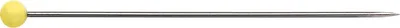 Produktbild von Prym Glaskopfnadeln ST 0,60 x 43 mm gelb