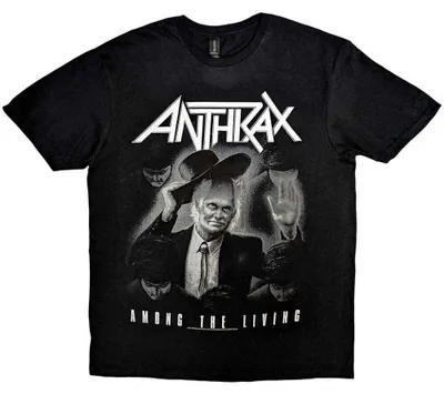Produktbild von Anthrax Among the Living Black M T-Shirt