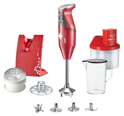 Zdjęcie produktu dla Bamix Superbox, Blender immersyjny, 1,8 m, 200 W, Czerwony
