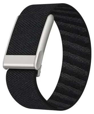 Produktbild von Uhrenarmbänder, Zinklegierung, Uni-Design, schwarz, Whoop 5.0, 22mm