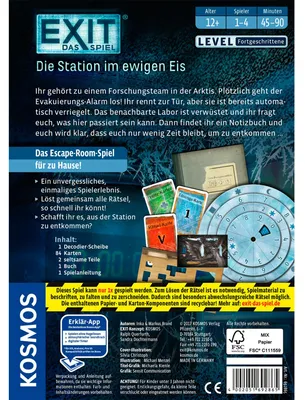 Produktbild von Kosmos EXIT - Die Station im ewigen Eis