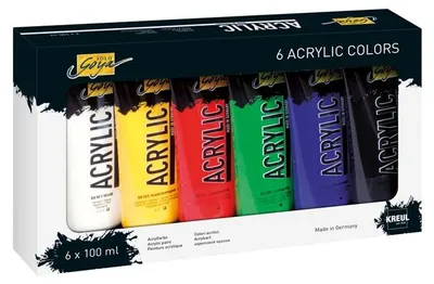 Produktbild von Acrylfarbe Paste Art Acryl Basic 100ml