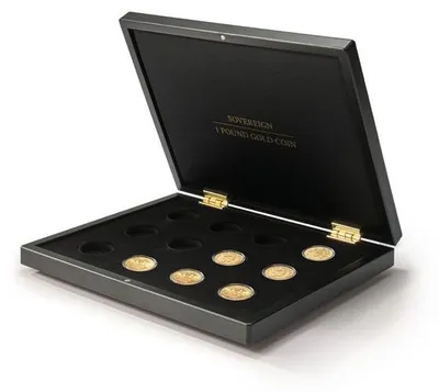 Produktbild von Volterra Uno - Münzkassette für 12 Goldmünzen „Sovereign“ in Kapseln