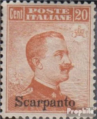 Produktbild von Briefmarken Ägäische Inseln 1912 Mi 11XI postfrisch Aufdruckausgabe Scarpanto