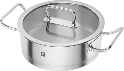 Zdjęcie produktu dla Zwilling - Patelnia sauté z pokrywką szklaną Pro 24 cm