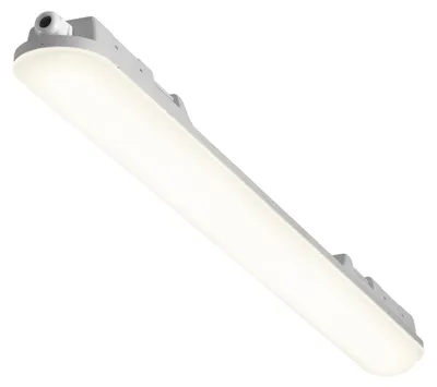 Immagine prodotto di LEDS C4, plafoniera a LED, 34,8 W, luce bianca neutra, 4624 lumen, grado di protezione IP65, colore grigio