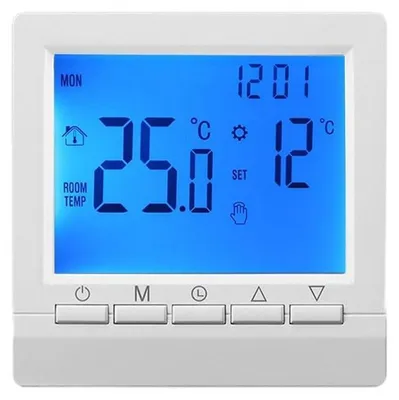 Productafbeelding van Programmeerbare digitale huisthermostaat, slimme temperatuurregelaar