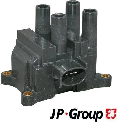 Produktbild von JP GROUP 1591600100 Zündspule für FORD Fiesta Mk5 Schrägheck (JH1, JD1, JH3, JD3) Focus II Schrägheck (DA, HCP, DP) Focus II Kombi (DA, FFS, DS) FOCUS