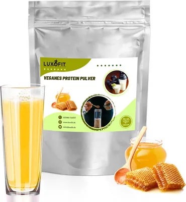 Productafbeelding van Honing Vegan Proteïne Proteïne Poeder Suikervrij 200 g