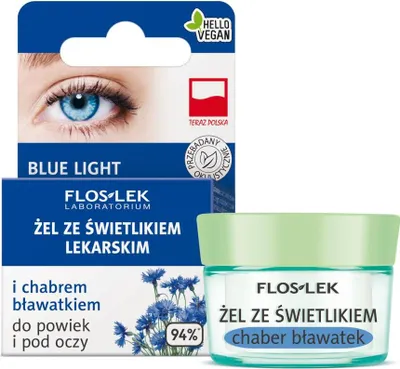 Produktbild von Floslek Eye Gel With Eyebright And Cornflower 10g