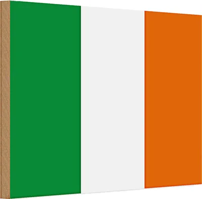 Produktbild von Holzschild Flagge Irland 30x20cm Flag of Ireland