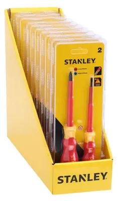 Zdjęcie produktu dla Stanley HTS Isoliertes Schraubend.-Set, Pz, 2-tlg.