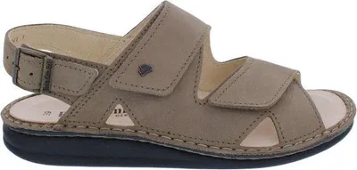 Produktbild von Finn Comfort Sandale Toro-Soft 81528-007513, Nubukleder, Beige, Fußbett zum Wechseln 39