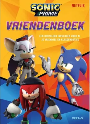 Image de Deltas Sonic Prime Friends-Buch