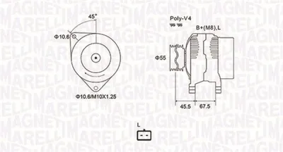 Immagine prodotto di MAGNETI MARELLI Generator 063731963010