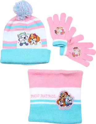 Produktbild von 3-tlg. Winter Mütze Set: Paw Patrol