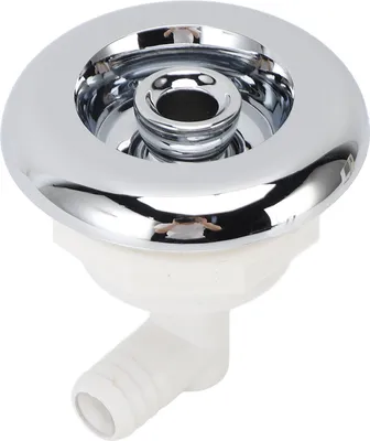 Obrázek produktu pro Masážní tryska pro vanu, nastavitelná, elegantní design, nerezová ocel a PVC vývod vody, bazénová tryska