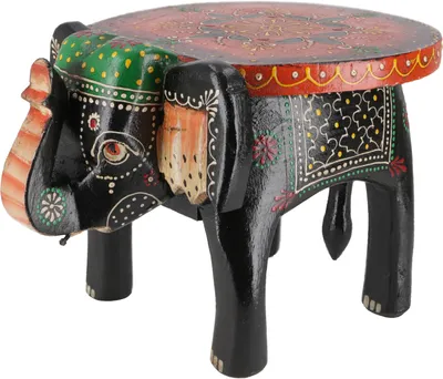 Produktbild von Deko Elefant - Schwarz, Holz, 25*20*20 cm, Dekoobjekte