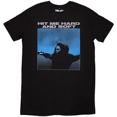 Obrázok produktu pre Billie Eilish HMHAS Tracklist (Back Print) Black L Dámske Tričko
