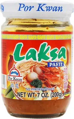 Produktbild von [ 200g ] POR KWAN Laksa Paste Kochbasis für Laksa Suppe / Laksa Paste